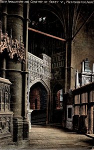 England London Westminster Abbey South Ambulatory and Chantry Of Henry V