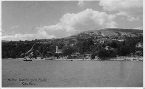 Balcic Balchik Bulgaria ? View of the Palace Real Photo Vintage Postcard AA67836