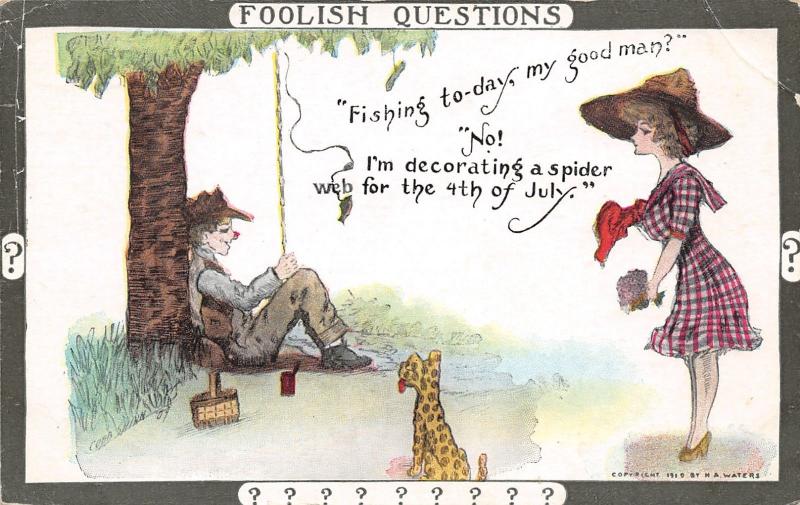 Cobb Shinn~Foolish Questions~Lady Scout~Fishing Today? Decorating Spider Web~'12 