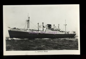 cb0051 - Prince Line Cargo Ship - Egyptian Prince , built 1951 - postcard