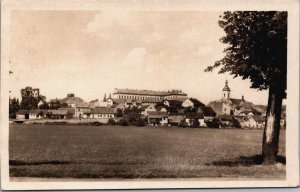 Czech Republic Říčany u Prahy Vintage RPPC C156