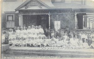 St Peter's School 1907 - Liberty, New York NY  