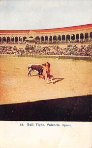 Bull Fight Tarjeta Postal Bullfighting Unused 