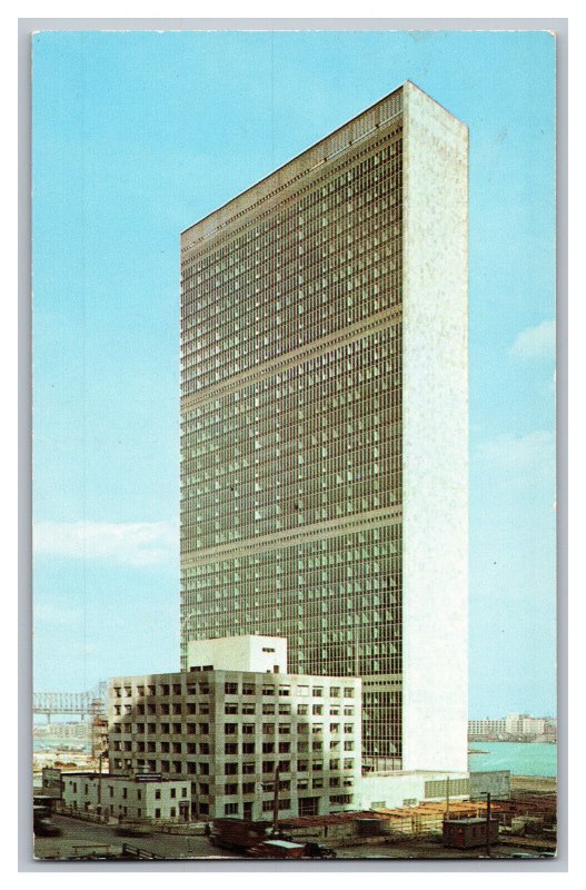 United Nations Secretariat Building New York Postcard