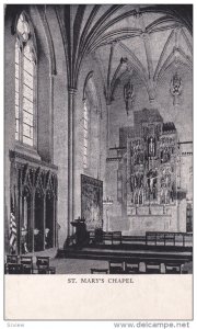 Interior, Washington Cathedral, Mount Saint Alban, WASHINGTON, D.C., 1900-1910s