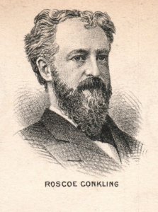 1870's-80's Roscoe Conkling New York Politician Victorian Trade Card F110