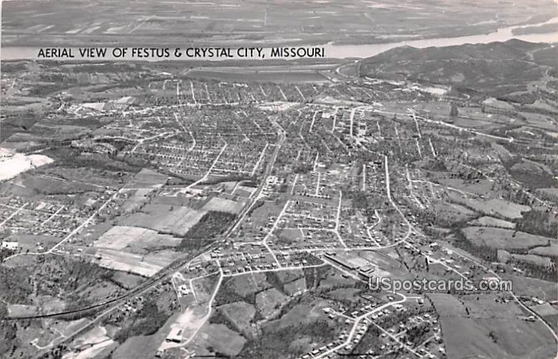 Aeril View of Festus in Crystal City, Missouri United States