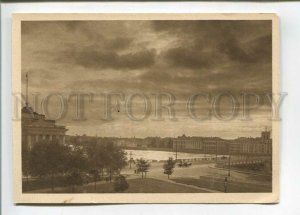 473559 1930 Leningrad view Neva Republican bridge Universitetskaya embankment 