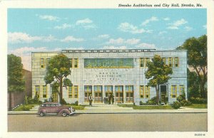 Neosho Missouri Auditorium & City Hall Linen Unused