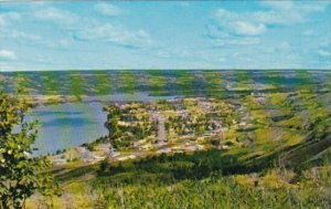 Canada Aerial View Peace River Alberta