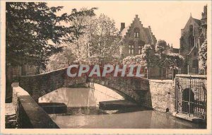 Postcard Modern Bruges St Boniface Bridge