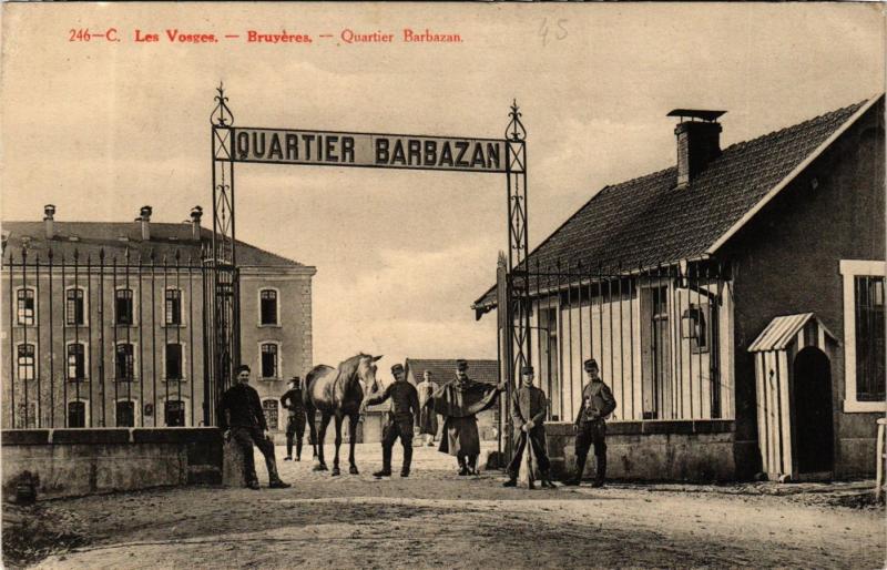 CPA 246 - C BRUYERES Quartier Barbazan (405631)