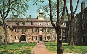 Postcard The Bell House Moravian Settlement Historic Bethlehem Northampton Penn