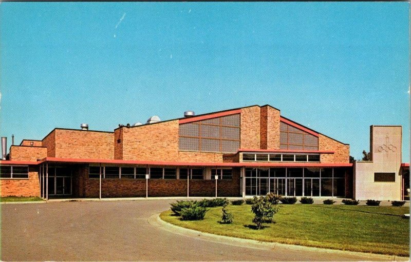 MI, Michigan  FLINT COMMUNITY JUNIOR COLLEGE  Ballenger Field House  Postcard