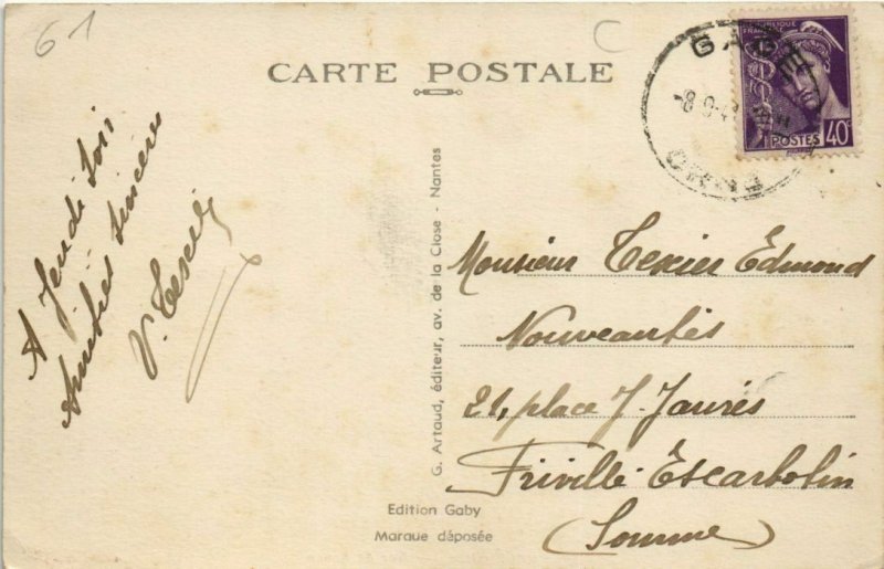 CPA Gace Rue de Rouen FRANCE (1054070)