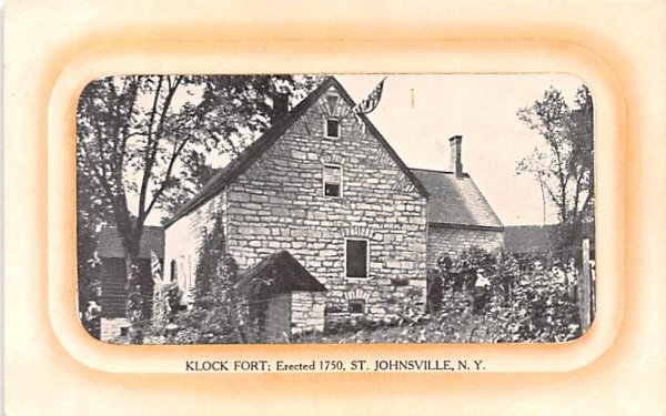 Klock Fort St Johnsville, New York Postcard