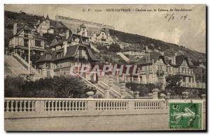 Postcard Old Nice Havrais Cottages sue the Coteau de ste Address