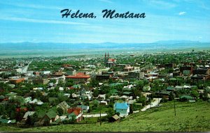Montana Helena Aerial View 1972