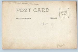 Arraijan Panamá Oeste Panama Postcard Panama Main Street c1930's RPPC Photo