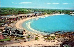 Maine Kennebunk Beach Panoramic View