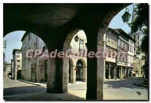 Postcard Old Limoux Aude Les Arcades of the Place de la Republique