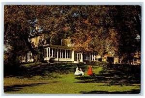 The Villa Louis Exterior Scene Prairie Du Chien Wisconsin WI Vintage Postcard