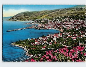 Postcard General view from the East, Riviera dei Fiori, Sanremo, Italy