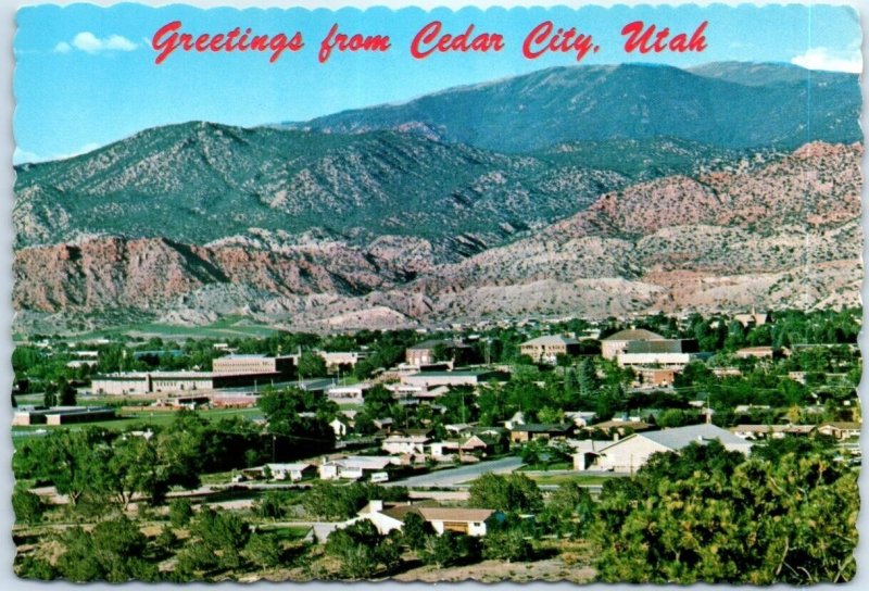 M-104221 Greetings from Cedar City Utah USA