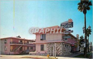 Modern Postcard In Downtown Hollywood Sunset Lodge Motel 6700 Sunset Blvd