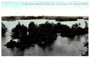 New York Lower Admiralty Group near Lost Channel St Lawrence River