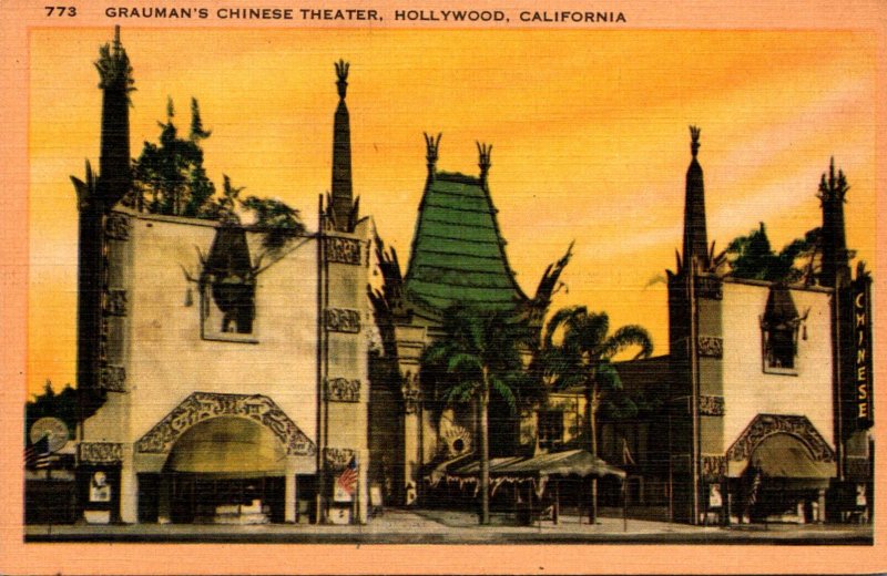 California Hollywood Grauman's Chinese Theater