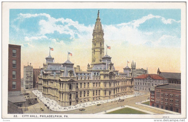 City Hall, PHILADELPHIA, Pennsylvania, 10-20s