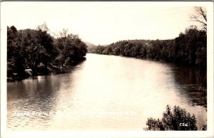 RPPC South Branch of Potomoc River, Romney WV Vintage Postcard X49