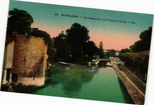 CPA MONTARGIS - Le Canal et la Vieille Tour (227865)