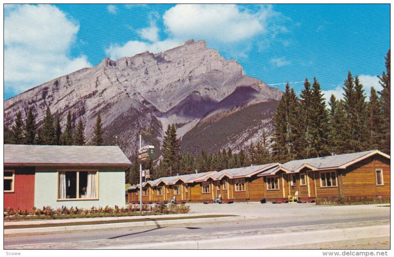 Alpine Motel , BANFF , Alberta , Canada , 50-60s