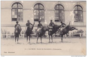 Ecole De Cavalerie - Croupades, Saumur (Maine et Loire), France, 1900-1910s