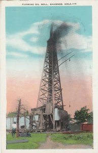 SHAWNEE, Oklahoma, 1900-10s; Oil Well