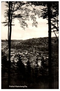 Freital Hainsberg Germany Black And White Postcard