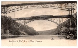 New York  Niagara Falls ,  Cantilever and Staeel Arch Bridges