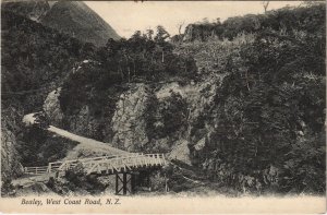 PC NEW ZEALAND, BEALEY, WEST COAST ROAD, Vintage Postcard (B41540)