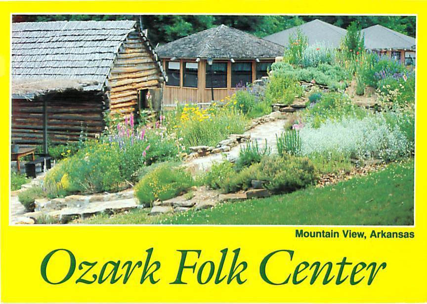 Mountain View Arkansas Ozark Folk Center Log Cabins Wood Roofs