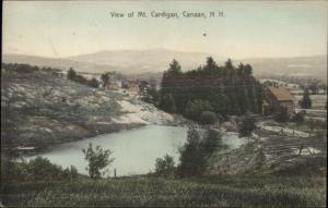 Canaan NH View of Mt. Cardigan c1910 Postcard