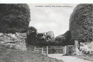 Sussex Postcard - Pevensey Castle - Roman Gateway - Ref TZ3728