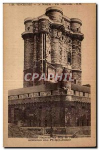 Vincennes - Castle - The Keep - Old Postcard