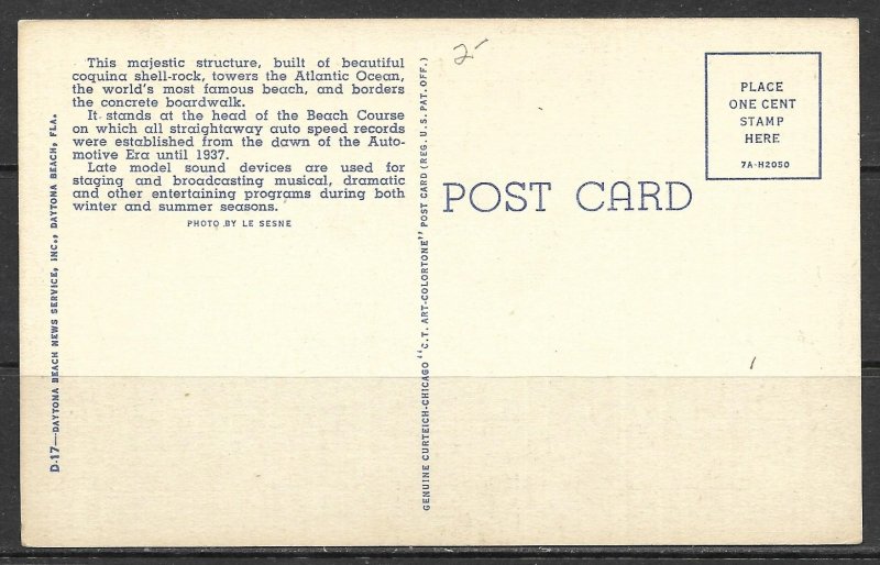 Florida, Daytona Beach - Bandshell & Open-Air Theater - [FL-221]