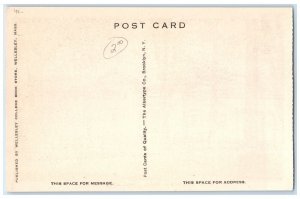 c1930's Mary Hemenway Hall Wellesley College Massachusetts MA Vintage Postcard