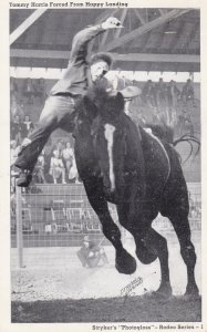 Texas Fort Worth Rodeo Scene Tommy Harris Forced From Happy Landing