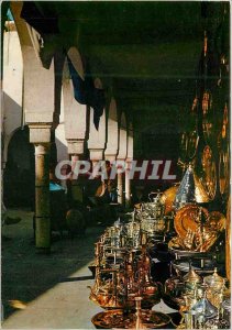 Postcard Modern Casablanca Quartier Habous Souk der goldsmiths