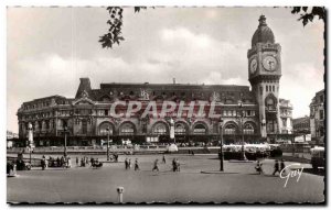 Old Postcard Paris Gare de Lyon