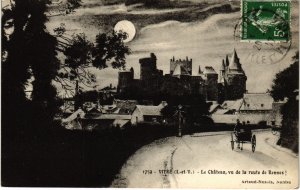 CPA Vitre Le Chateau, vu de la route de Rennes FRANCE (1015866)